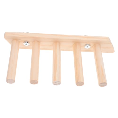 UPKOCH 猫の棚 木製の猫階段 猫の壁のクライミングシェルフ 猫の登山板 猫の階段 猫の家具 猫の壁の階段 階段を上る猫 屋内猫プラットフォーム 猫の登山台 猫のはしご 鉄 Beige