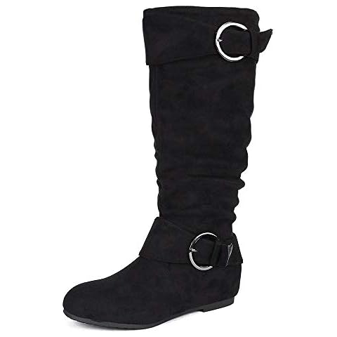DREAM PAIRS Women's Wide Calf Knee High Boots Cover