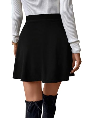 Sweet Hearts Skater Skirts for Women- Basic Casual Versatile Stretchy Mini Tennis Skirt Made in USA3