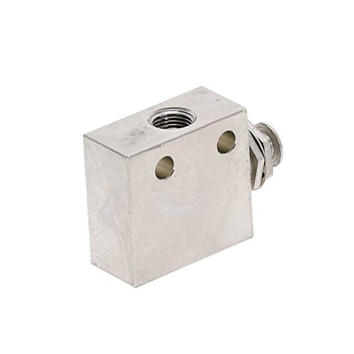Válvula de parada de agua de 1/8" contra fugas con botón mecánico de metal 2