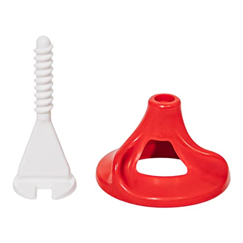 Flat-Pro® Twist-it Fliesenverlegehilfe 3mm Set - 150 Gewindelaschen + 150 Zughauben - 3-20 mm Fliesenstärke - Fliesen Nivelliersystem