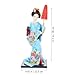 STOBOK Japanese Geisha Kabuki Doll 12 Inch Tabletop Decor Asian Style Desktop Ornament for Home and Office Decoration