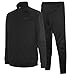 Produktbild adidas Sereno Herren Trainingsanzug mit Reißverschluss und Kordelzug, schwarz / grau, L