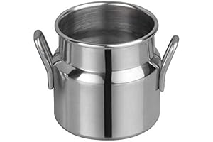 WINCO Mini Serving Milk Can, Silver