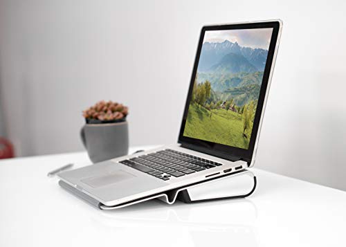 Base refrigerante para laptop con dos ventiladores miniatura 3