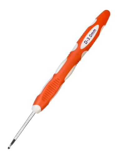 Mdoker Size D/3(3mm) Crochet Hook,Extra Long...