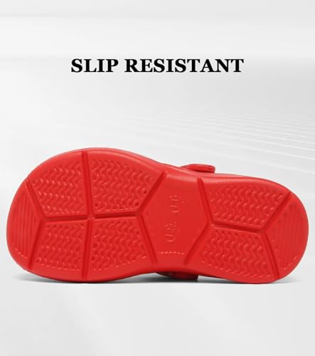 Image of Kids Girls Boys Clogs Garden Shoes Toddler Slip on Sandals Children Water Shower Beach Pool Slippers