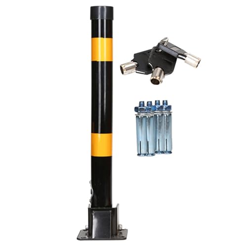 Safety Bollard Poste de amarração de segurança, postes de amarração de aço de 19,6 polegadas, design
