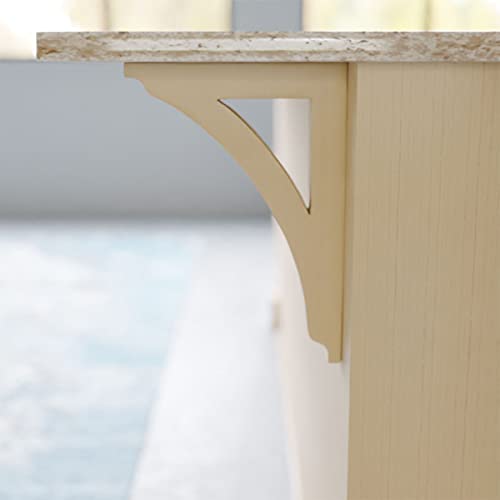 Ekena Millwork Bktw01X08X12Thma-Case-4 Large Thorton Wood Wood Brackets, 1 3/4"W X 8 1/2"D X 12"H (4-Pack), Maple #TOP4