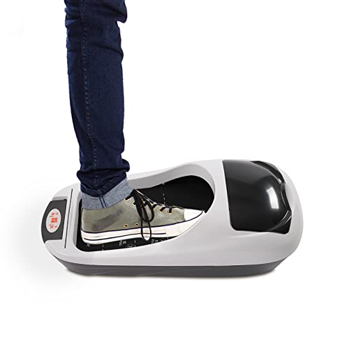 Automatic Shoe Covers Dispenser - White Shoe Wrapping