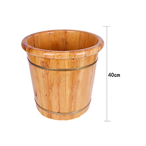 Cubeta de Madera para Pedicura 40 cm miniatura 6