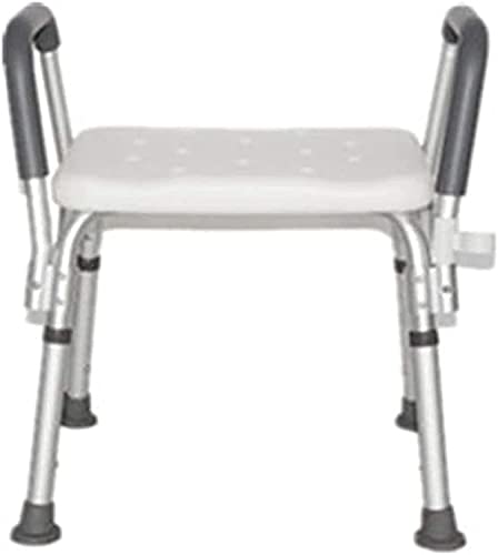 Siège de douche réglable en hauteur avec tabouret de bain résistant - 2