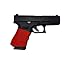 Ares Armory Performance Grip/Sleeve for Glock 17 19 19x 20 21 22 23 25 30 31 32 34 35 37 38 41 43 43x 44 45 48 (Red)