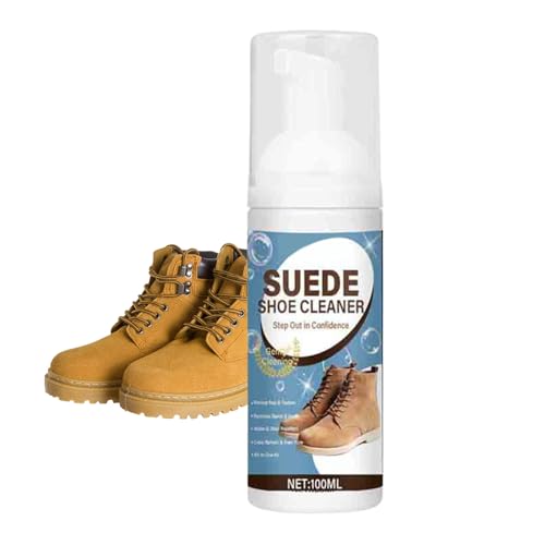 Dmuzsoih Limpiador De Calzado,Spray De Limpieza Portátil De 100 Ml Suave Y De Secado Rápido | Kit De Cuidado Para Zapatillas De Cuero - Para Hombre Mujer Adultos Hogar Lavado Y Tejidos