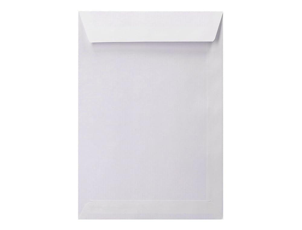 Liderpapel Briefumschlag N.15, B5, 176 x 250 mm, Silikonstreifen, 500 Stück, Weiß