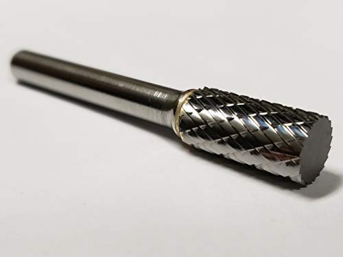 Fresa de carburo doble corte SA-3 3/8 x 3/4 pulg miniatura 5