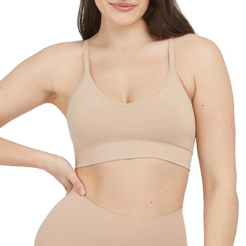 Image of SPANX SPANXsmooth EcoCare Seamless Shaping Longline Bralette - Comfortable Everyday Bralette - Women's Bra with No Underwire