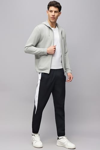 Image of Reebok Men's Full-Zip Hoodie - Soft Fleece Sweatshirt with Adjustable Hood & Front Pockets