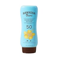 Hawaiian Tropic Island 8 Ounce Sport Broad Spectrum Sunscreen Lotion with SPF 50