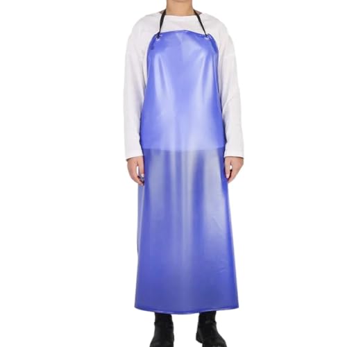 Tablier cuisine restaurant anti taches en PVC effet cuir imperméable