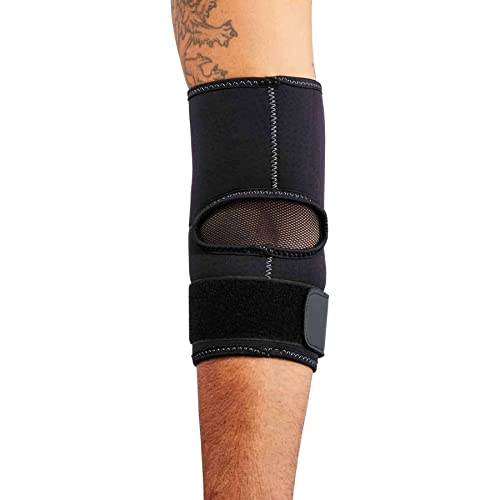 Image of Ergodyne ProFlex 655 Neoprene Elbow Support Sleeve with Strap for Adjustable Compression Fit