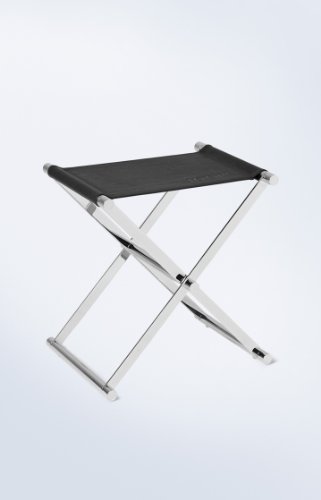 Preisvergleich Produktbild JOOP! Badhocker schwarz Chromeline 45x34,5x45 cm