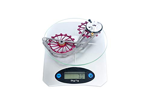 Swishti Titanium Road Cyclocross Gravel Bicycle Bike Rear Derailleur Oversized Pulley Wheel System Cage Ospw For Sram Red/Force Etap Axs 12 Speed Use (Red) #TOP5