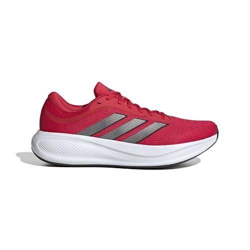 adidas Unisex Response Runner 2 Running Shoes, Pure Ruby/core Black/Matte Silver, 45 1/3 EU – Ansicht 2