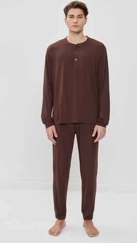 Image of Eberjey Henry Men's Jersey Modal PJ Set