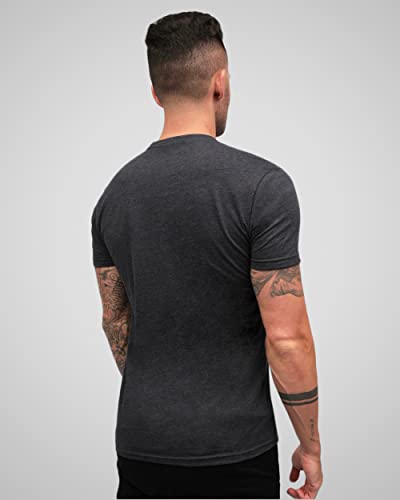 Into The Am Fractured Owl Mens Graphic Tee - Cool Novelty Design Crewneck T Shirts For Guys (Charcoal, X-Large) #TOP1