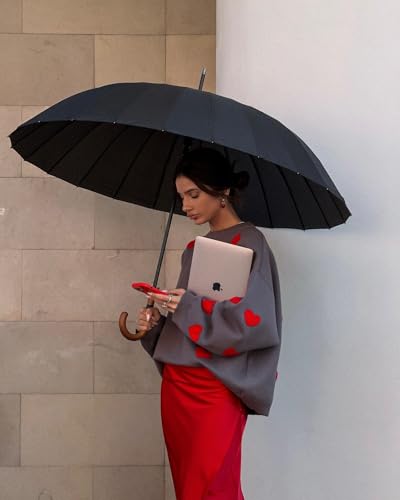 Coquette Sweater Oversized Heart Sweater Cutecore Cute Sweaters Pullover Fall Tops Christmas Cardigan4