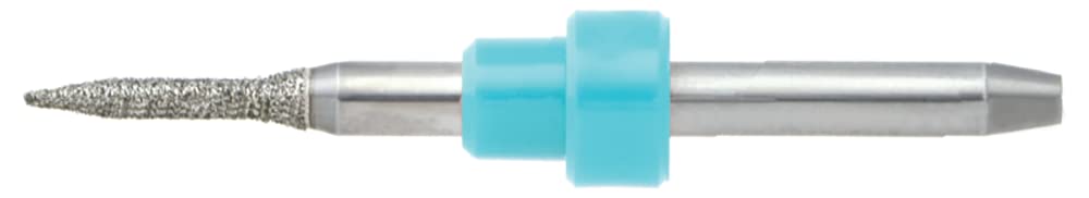 0.5mm Carbide Conical Burr - Diamond Coated - Compatible with Roland Milling Systems; DWX-42W - Designed for Glass Ceramics & Hybrid Ceramic/Composite Materials