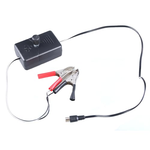 YUXITA Controlador de velocidad del ventilador de 12 V, adaptador de corriente para ventilador de control de velocidad, cable de control de velocidad para sopladores, ventilador de celda