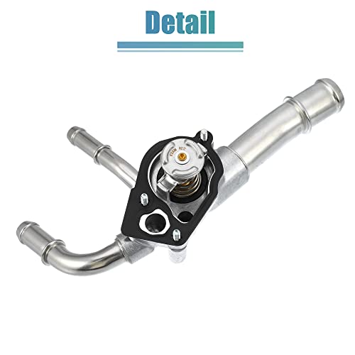 X AUTOHAUX 12638836 Engine Coolant Thermostat Housing Assembly for Buick Lacrosse 3.6L 2010-2014 for Chevrolet Impala 3.6L 2014-2020 by X AUTOHAUX - Image 6
