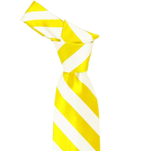 Image of tiemart Men's Striped Tie Standard Length