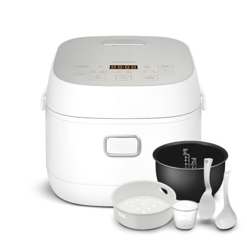 [CUCHEN] IH Induction Heating Rice Cooker/Micom 5.5 Cups/Specialized for Jasmine Rice, Basmati Rice, Calrose Rice