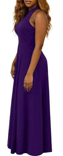 Formal Dress for Women Elegant Halter Neck High Split Wedding Guest Cocktail Party Prom Evening Long Dresses3