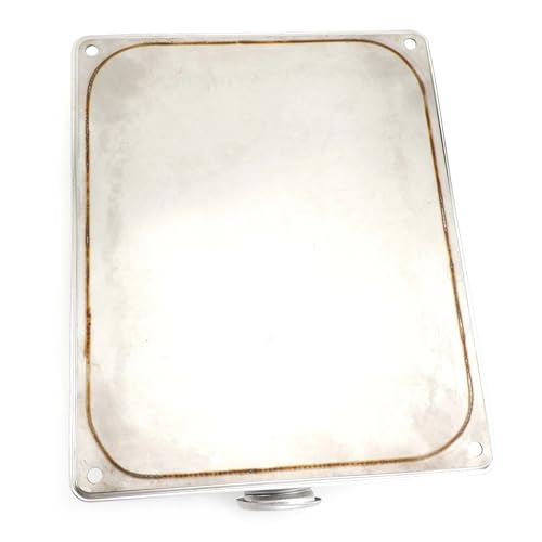 NBCNZCTSAS Calentador de Aire diésel de 8L, Tanque de Combustible Oi, Almacenamiento de Gasolina for Cerradura, Apto for Coche, camión, Caravana, Caravana, Acero Inoxidable, Plateado