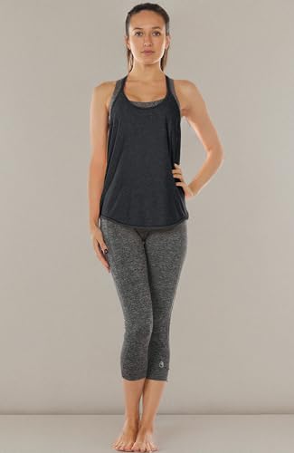 Image of icyzone Workout Tank Tops for Women - Athletic Yoga Tops, T-Back Running Tank Top(Pack of 2)