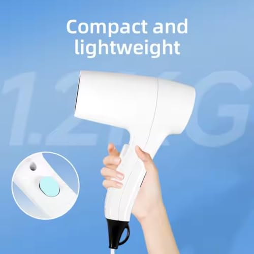 ELONA ABS High-Speed Automatic Hand Dryer with Sensor & Wall-Mounted Hair Dryer – Fast Jet Air, Built-in Electric Socket – for Home, Hotel, Mall, Office & Commercial Use