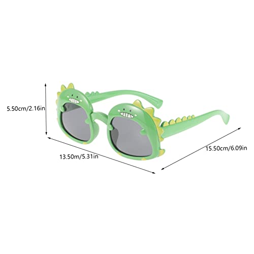 Gafas de sol infantiles dinosaurio Toddmomy, accesorio seguro para juegos y fiestas temáticas 3