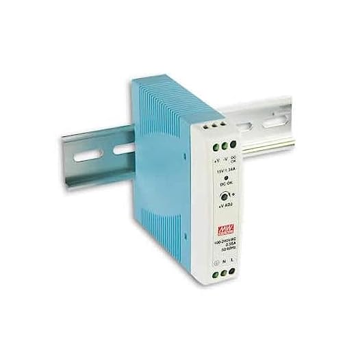 Meanwell MDR-20-24 Fuente de alimentación DIN-RAIL, 24W, 24V, 1A