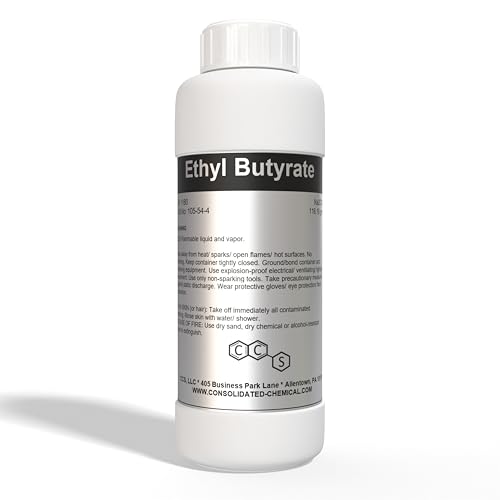 Ethyl Butyrate - Premium-Quality Industrial and Laboratory Grade (100mL (3.3 Fl Oz))