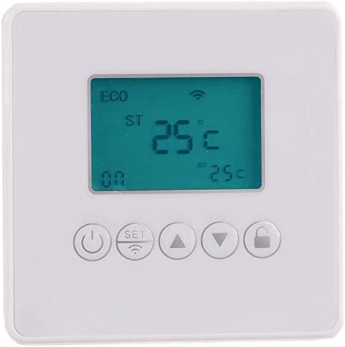 DMS® Infrarood-verwarmingspaneel met app-bediening, digitale lcd-display en timer, inclusief pootjes - Image 5