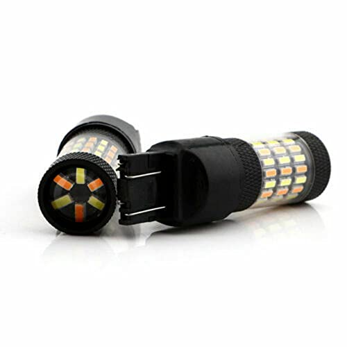 Socal-Led Lighting 7443 7444 Front Turn Signal Led Bulb Dual Function White Yellow Switchback Super Bright 4014 Smd, Pack Of 2 #TOP2