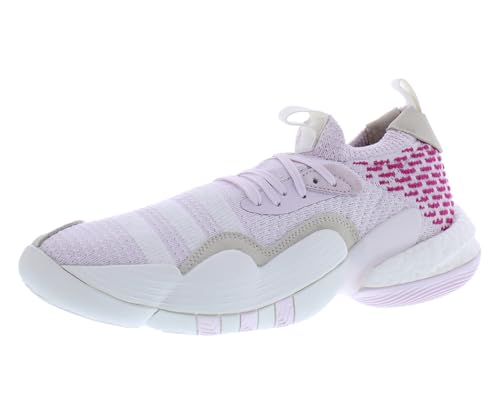 Image of adidas SM Trae 2 Unisex Shoes Size 8.5, Color: Pink /White