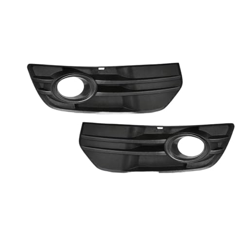 Rejilla de luz antiniebla delantera para Q5 2009-2012 con diseño hexagonal negro