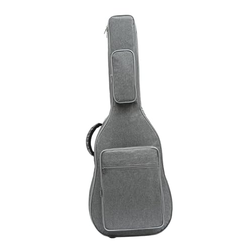 Étui souple guitare protection basse housse grise rembourrée 103 cm