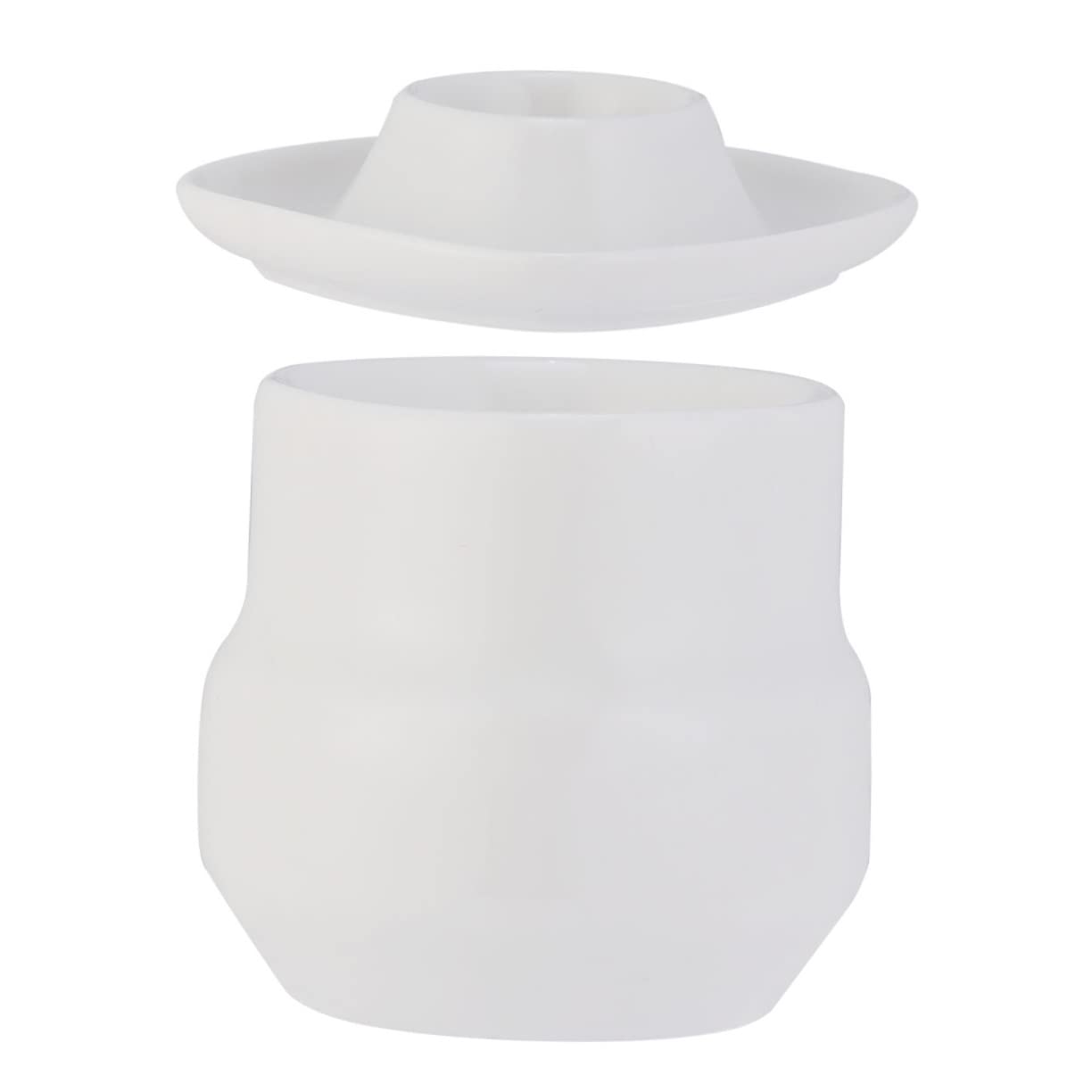 FUNOMOCYA Ceramic Egg Tray Egg Cup Essential Kitchen Tool for Practical Breakfast