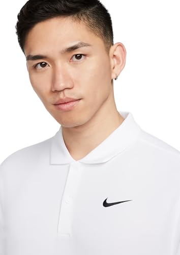 Image of Nike Mens Court Solid Tennis Polo Shirt